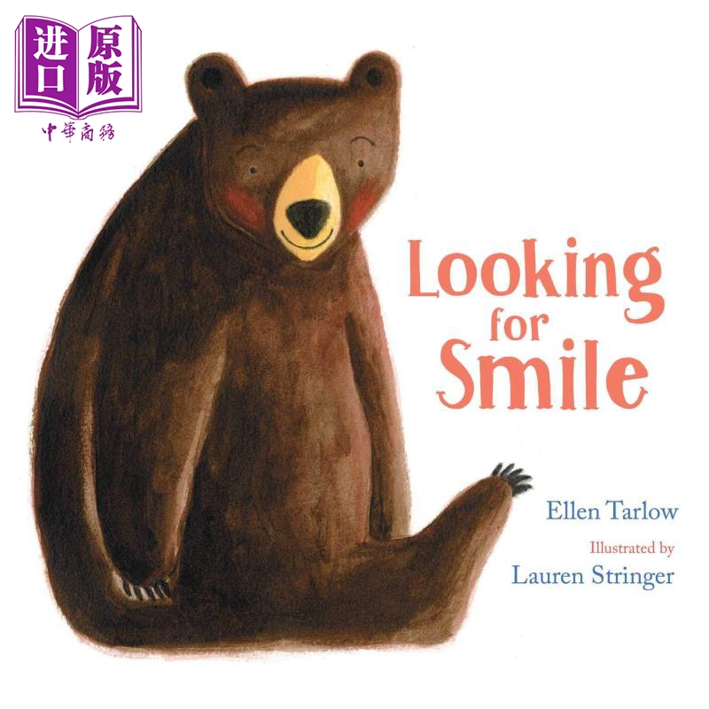 现货 Lauren Stringer Looking for Smile寻找微笑 英文原版 进口图书 儿童绘本 动物故事图画书【中商原版】