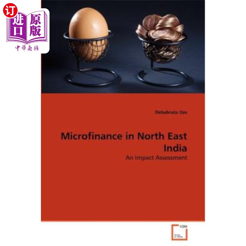 海外直订Microfinance in North East India 印度东北部的小额信贷