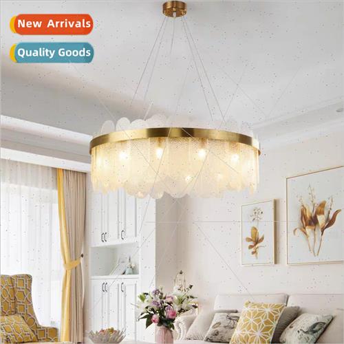 -modern light luxury living room chandelier simple creative