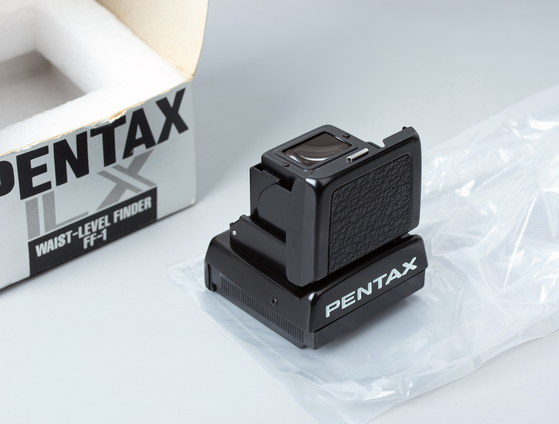 日本进口宾得PENTAX LX原装机顶取景器 腰平取景器 FF-1稀有配件