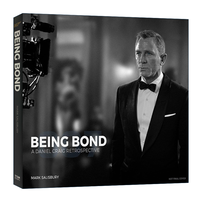 英文原版 Being Bond 成为邦德 丹尼尔克雷格电影007系列回忆录 电影艺术设定集 英文版 进口英语原版书籍
