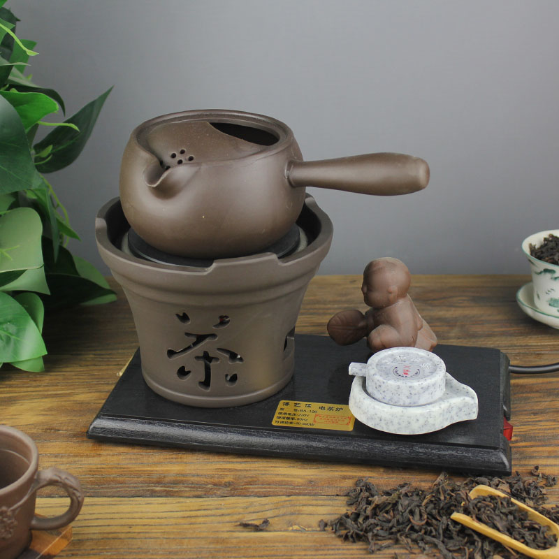 电陶炉茶炉家用静音陶瓷泡茶玻璃壶罐罐茶黑茶花茶煮茶器电热陶炉