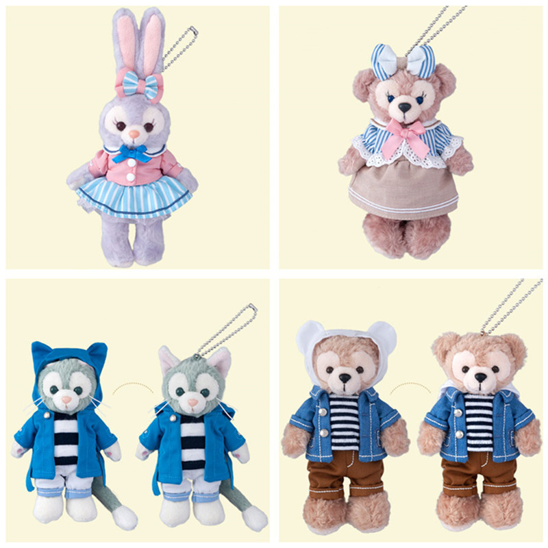 达菲熊史黛拉芭蕾兔画家猫雪莉梅可爱毛绒公娃娃玩偶仔包包小挂件