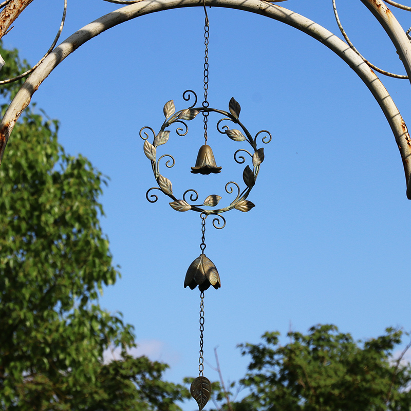 花园庭院别墅风铃挂饰铃铛复古挂件创意简约现代田园户外阳台装饰