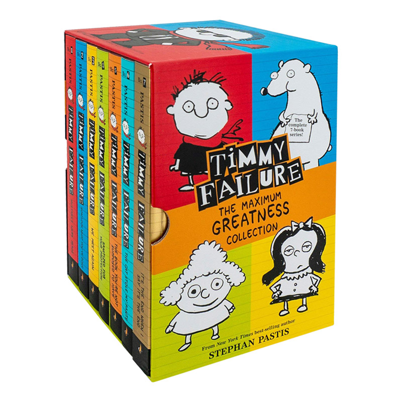 英文原版 Timmy Failure: The Maximum Greatness Collection 囧侦探提米盒装 儿童小说 英文版