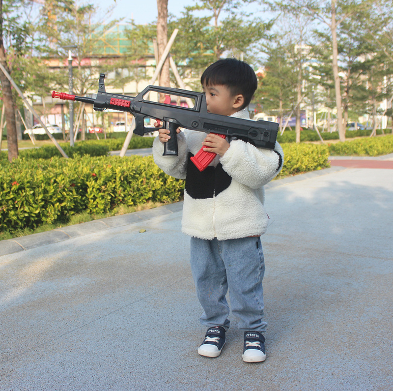 大号男孩软弹玩具枪95式突击步枪冲锋枪自动步枪吃鸡装备表演道具