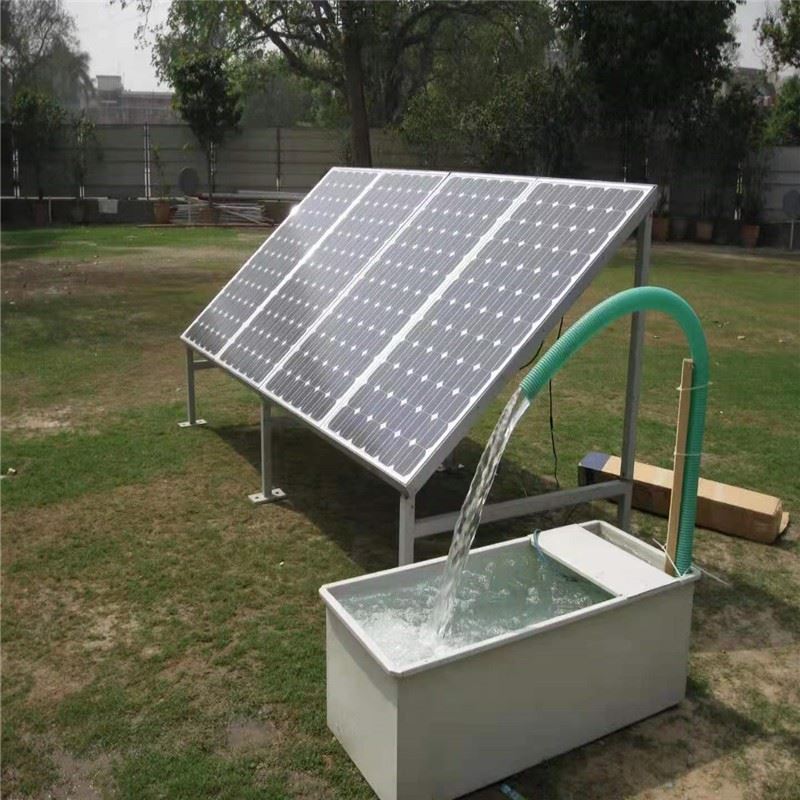太阳能光伏发电抽水机沙漠林业提水灌溉太阳能光伏水泵供电系统