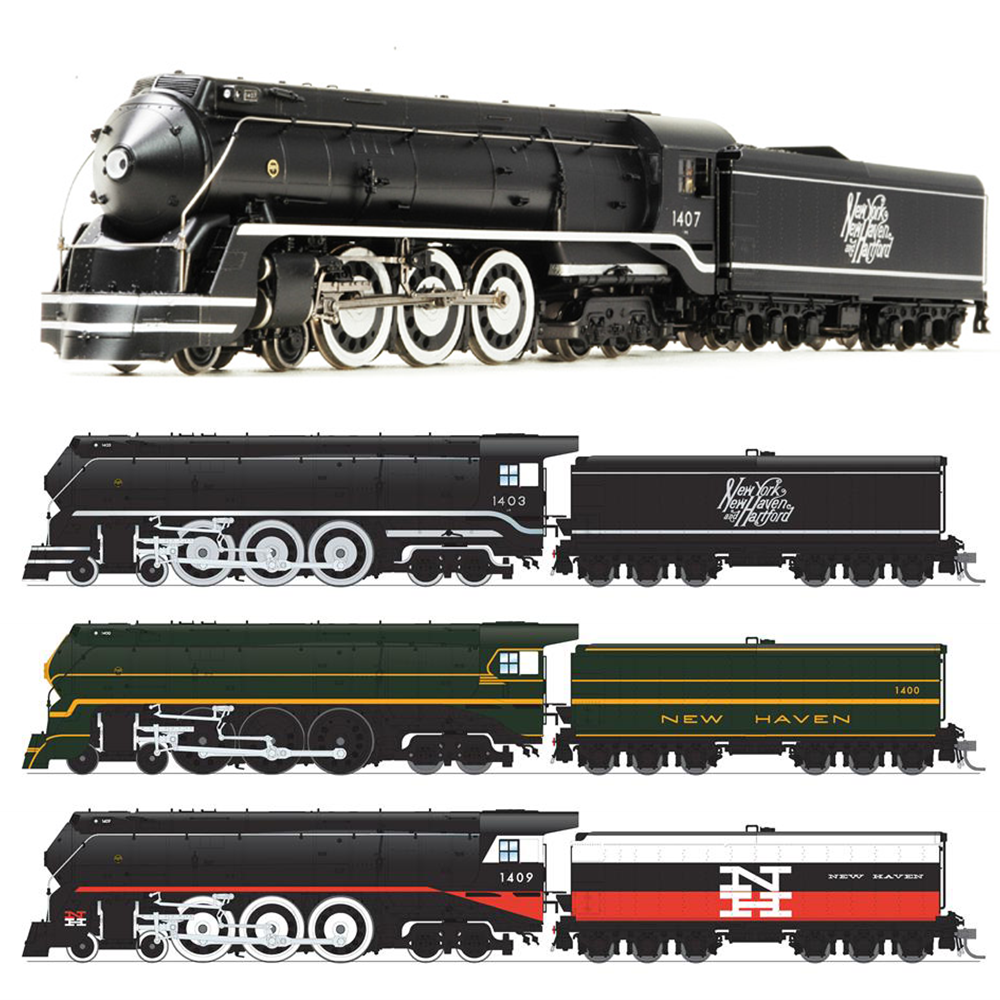BLI HO 铜车 纽黑文 哈德逊 I-5 流线型 蒸汽机车 火车模型 美国