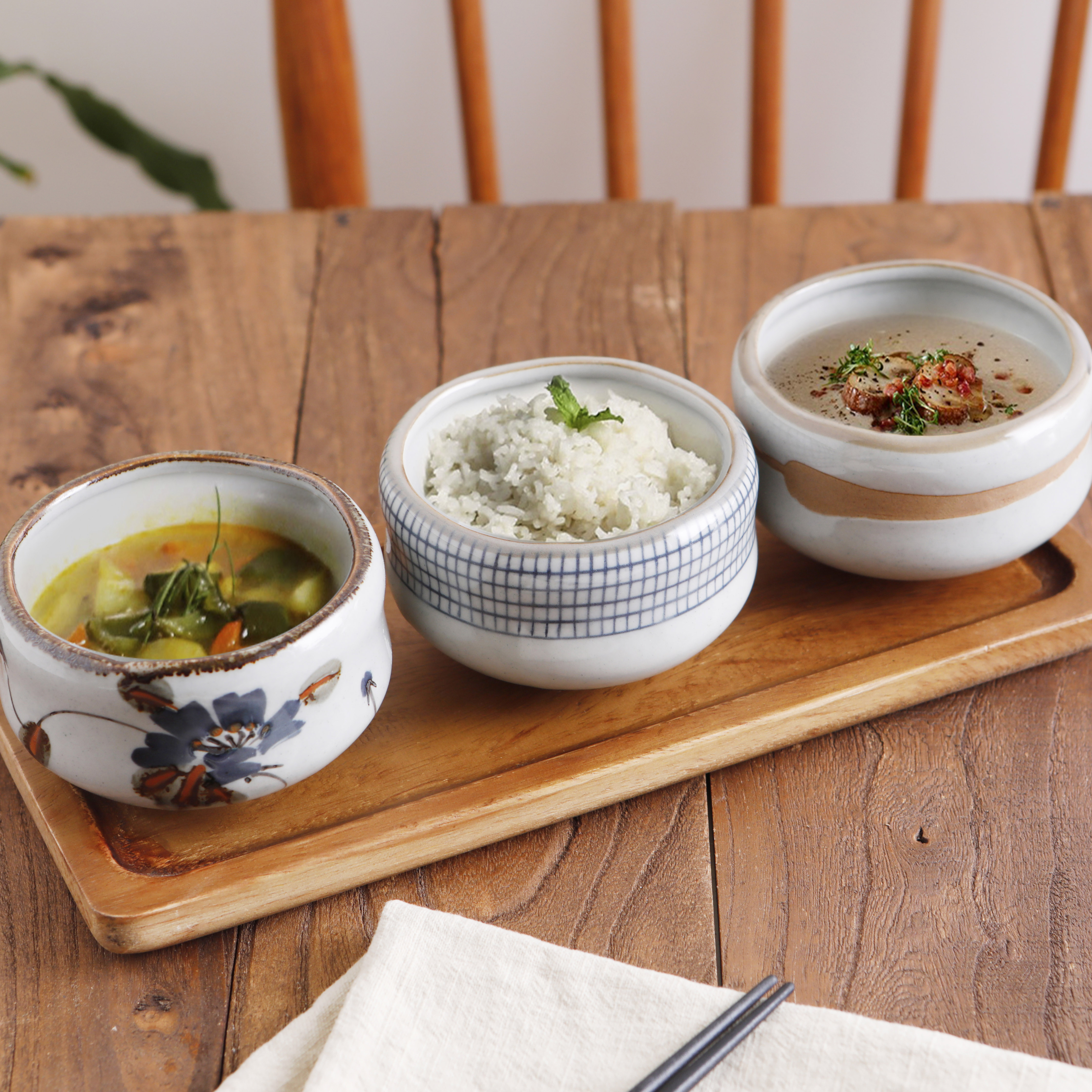 日式餐具异形陶瓷甜品碗创意商用饭碗小碗汤碗心形碗酒店餐厅餐具