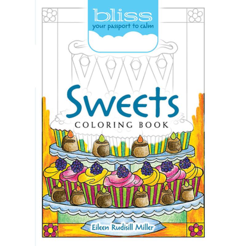 预订 Bliss Sweets Coloring Book: Your Passport to Calm [9780486818016]