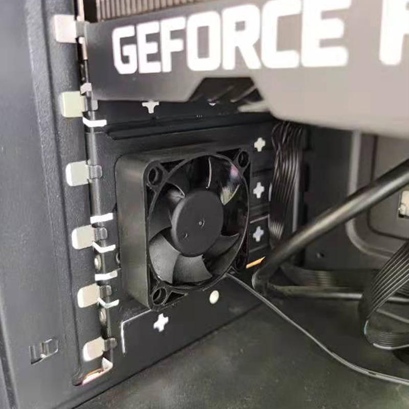 PCI位散热支架适合4 5 8cm风扇安装电脑机箱解决显卡下方积热推荐