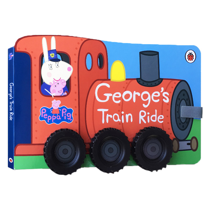英文原版 Peppa Pig George's Train Ride 小猪佩奇乔治的火车之旅 英文版 进口英语原版书籍