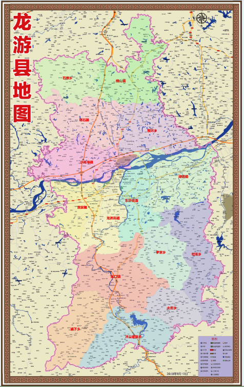 衢州市旅游地图