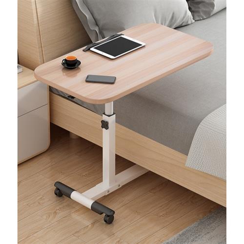 新品林·氏木业品质简易小型折叠桌床边桌简易升降笔记本电脑桌懒