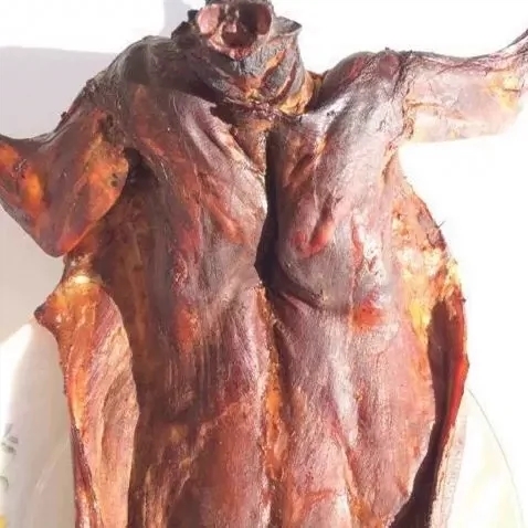 浙江泰顺农家手工自制土特产烟熏兔子腊兔肉板兔腊肉年货500克