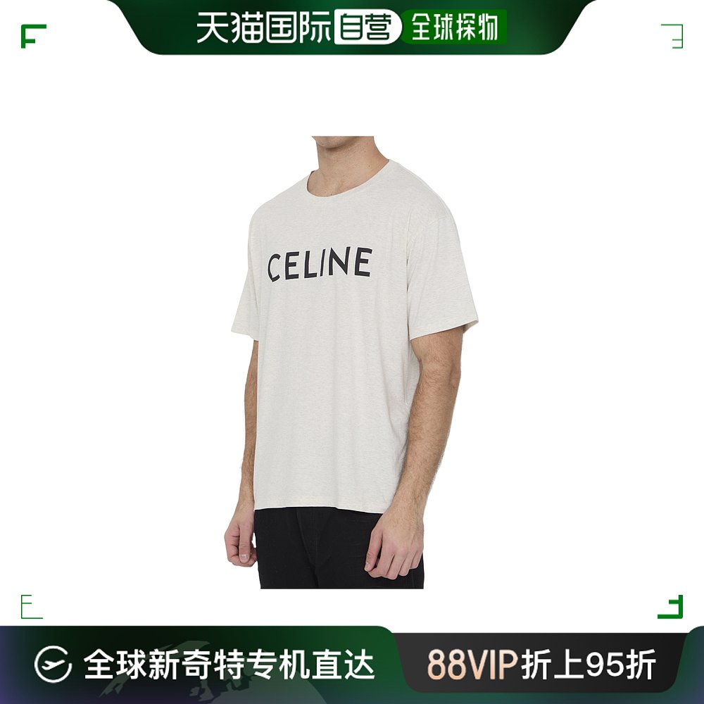 香港直邮Celine 思琳 男士 短袖T恤 2X681657Y
