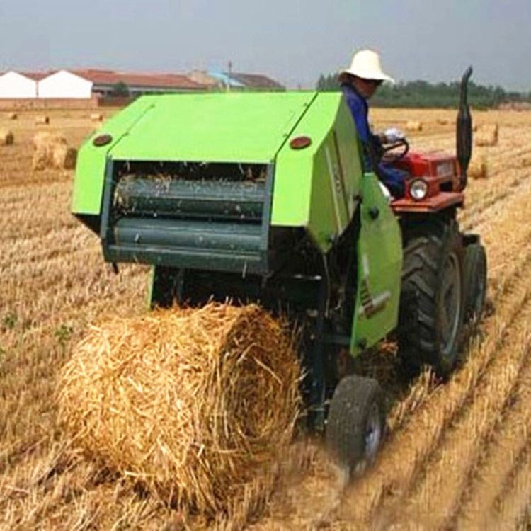 农用拖拉机带自动捡拾草料秸杆打捆机玉米秸豆秸麦秸捡拾打捆机器