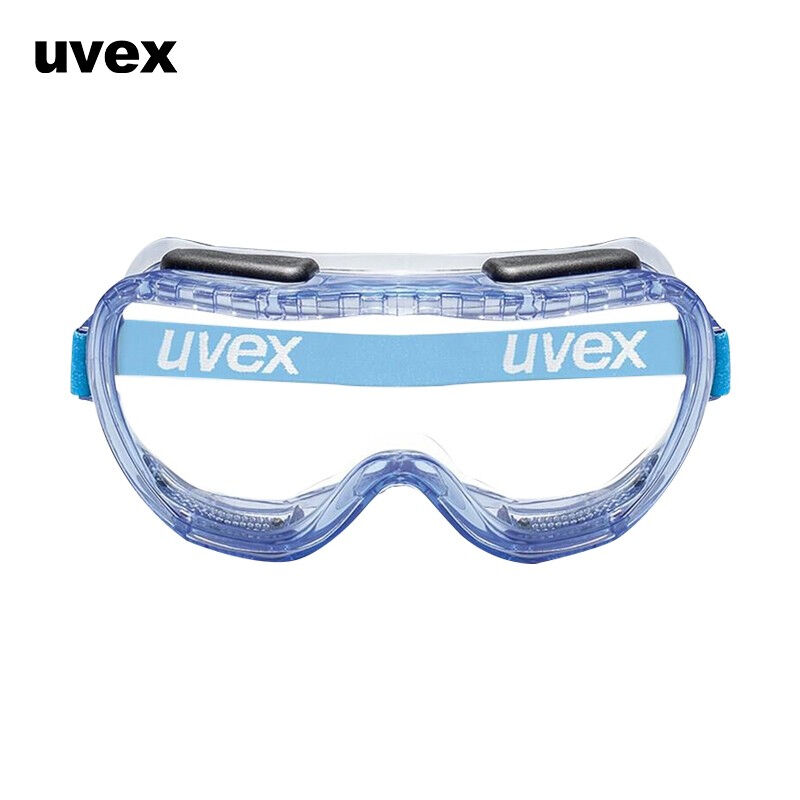 uvex防护眼罩防风眼罩防尘防液体喷溅摩托车防灰尘封闭眼罩可佩戴