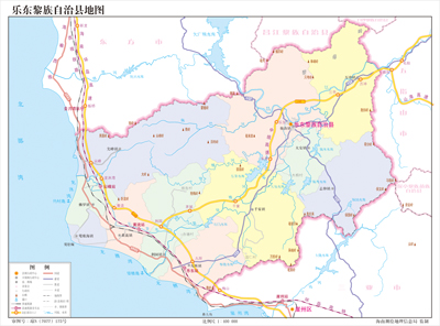 乐东黎族自治县2地图行政区划水系河流湖泊交通旅游铁路地形卫星
