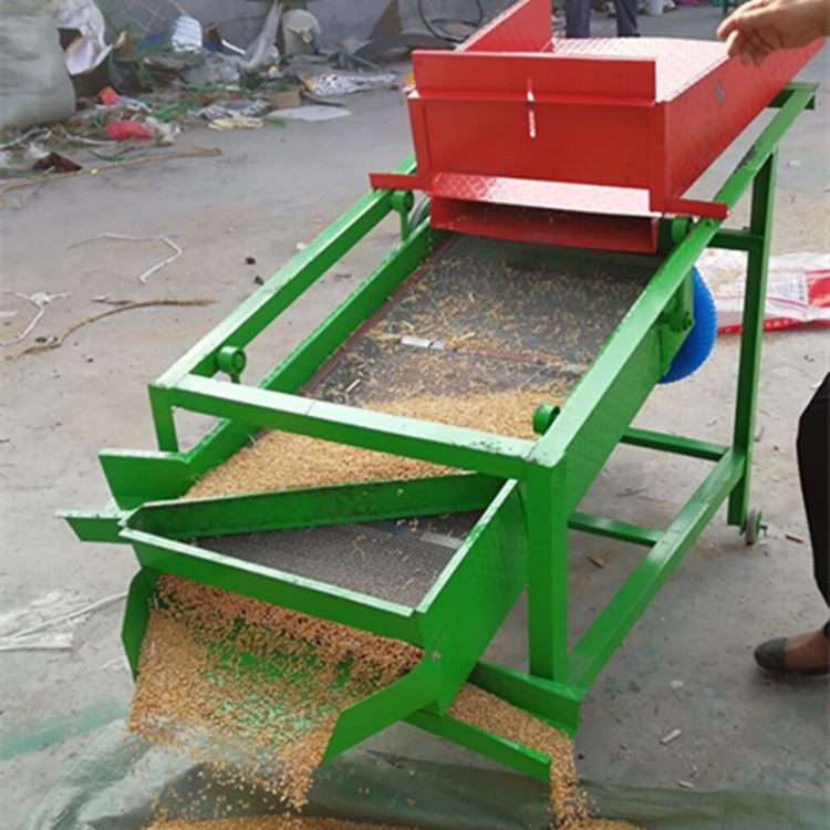 机水小麦筛网除杂精选 稻选种大豆双层新品 多功能小麦机R清杂机