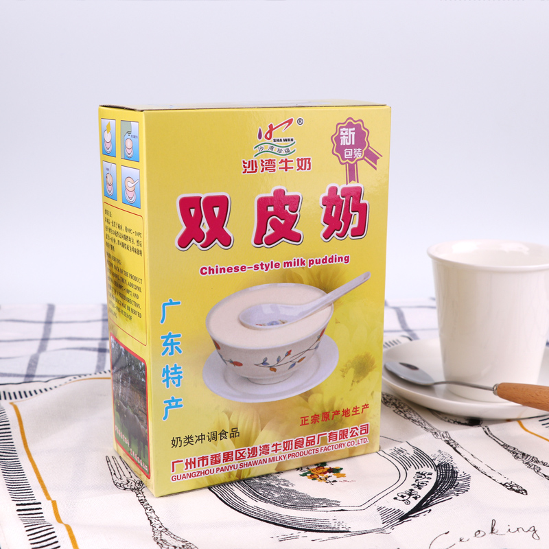 广东番禺特产沙湾撞奶双皮奶150g盒装休闲牛奶甜品零食早餐冲饮品