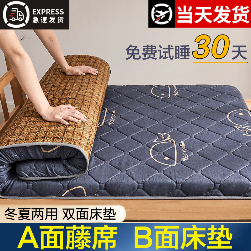 乳胶床垫软垫学生宿舍单人褥子榻榻米海绵垫子地铺租房专用睡垫