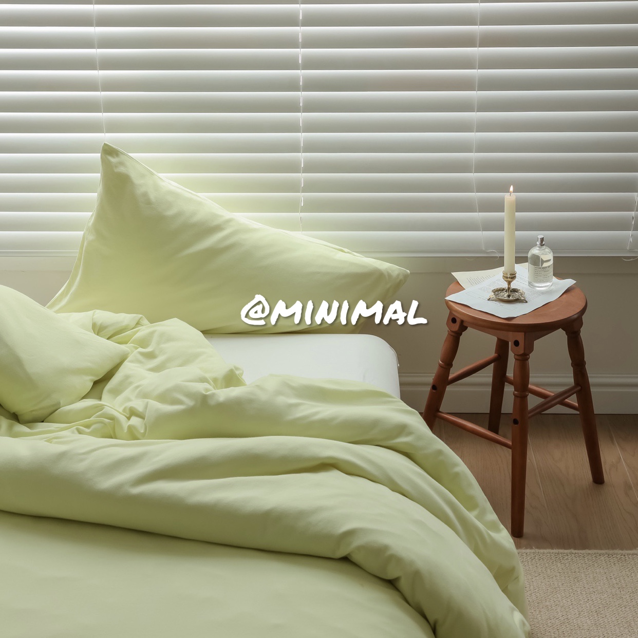 Minimal Concept 【奶香蜜瓜】春夏新款超柔针织棉新疆棉四件套
