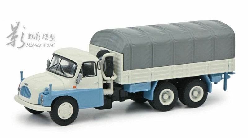 Schuco舒克 1:87太脱拉Tatra T148 Flatbed卡车货车合金汽车模型