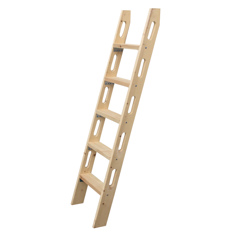 实木梯子阁楼楼梯上下铺高低床登高梯家用室内外复式平台loft简易