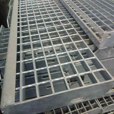 定制555050角铁边框热镀锌钢格板格栅板下水道S排水沟不锈钢盖板