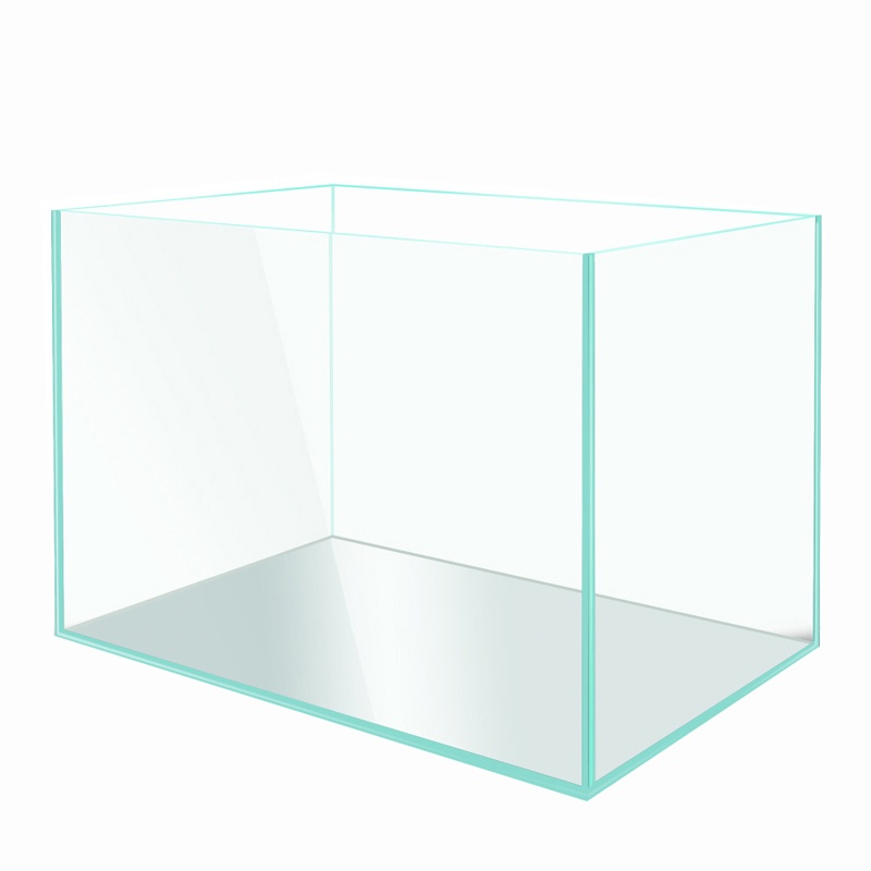 金晶五线超白鱼缸罗汉缸一米二的80x40cm30600玻璃山东桌面高透35