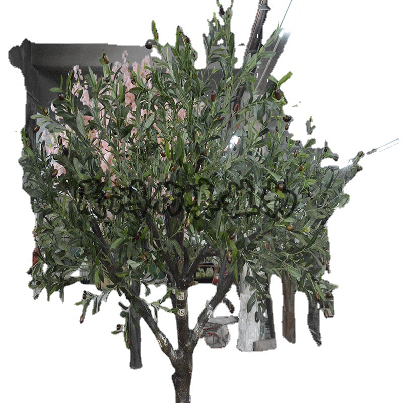 东莞市仿真大树室内外大型假橄榄树装饰造景橄榄树人造树