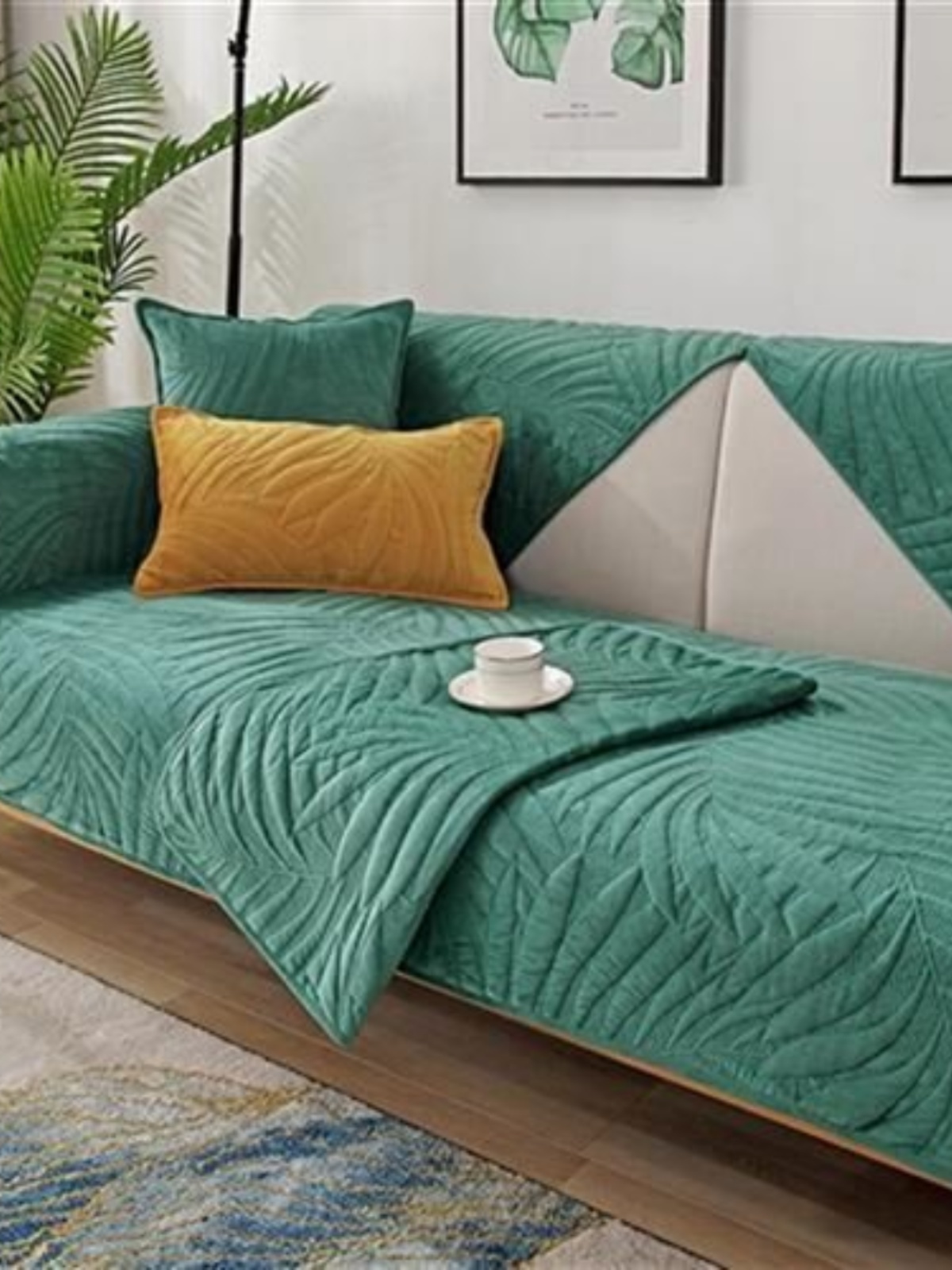 木质沙发垫套新款2020年新1款皮沙发轻奢现r代高端沙发罩潮撞.