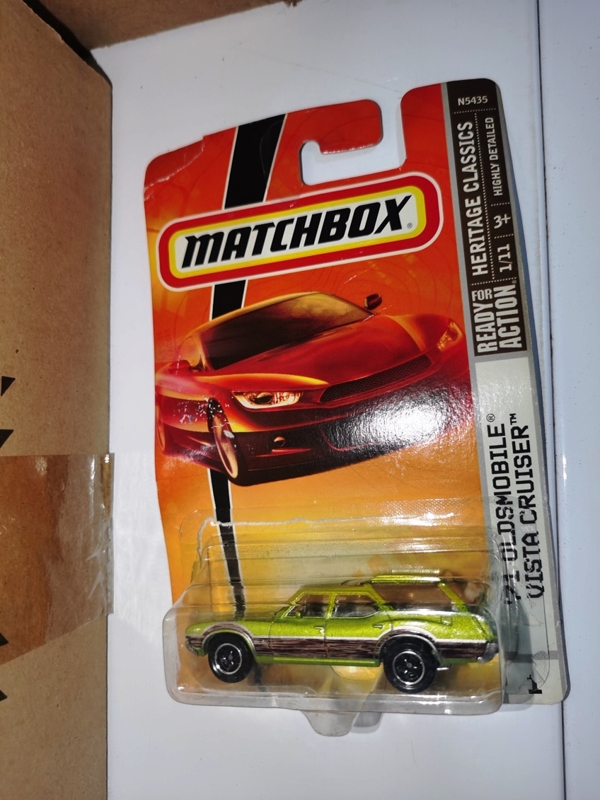Matchbox火柴盒 MB515 雪佛兰 科尔维特 敞篷车 08年泰产  盒脱胶