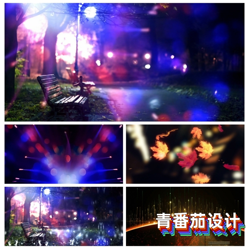 A276《月半小夜曲》伴奏版 歌曲MV 节目晚会LED大屏背景视频素材