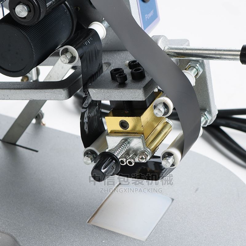 尚航DY-8手动色带打码机 三排手压直热式标签打印日期钢印印码机