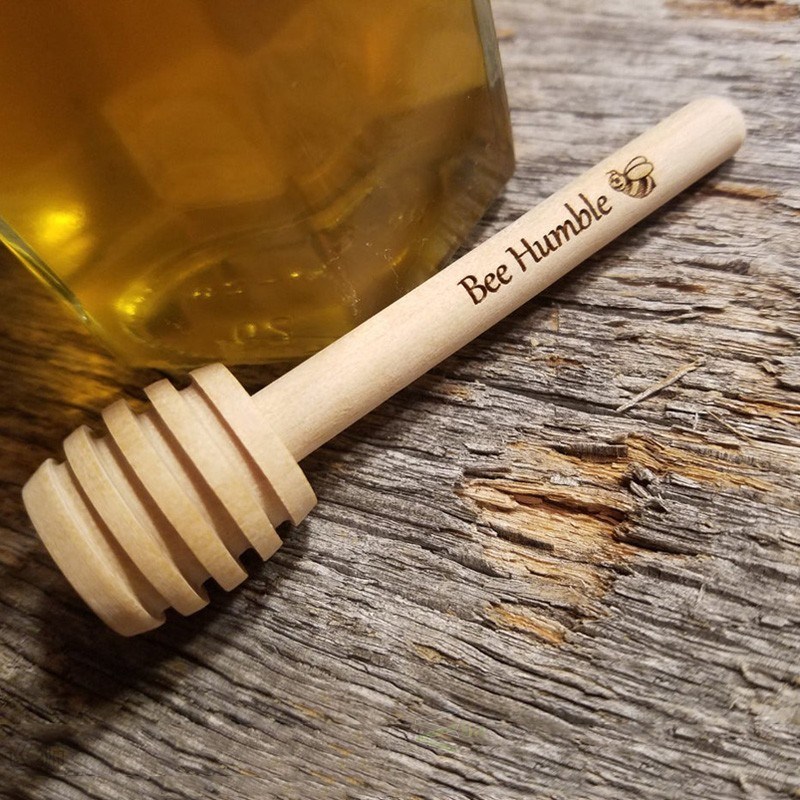 推荐Personalized 50 Pack Of Wood Honey Dipper Sticks,Custom
