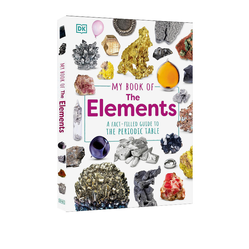 英文原版 My Book of the Elements DK百科化学元素周期表入门 适合5-7岁儿童