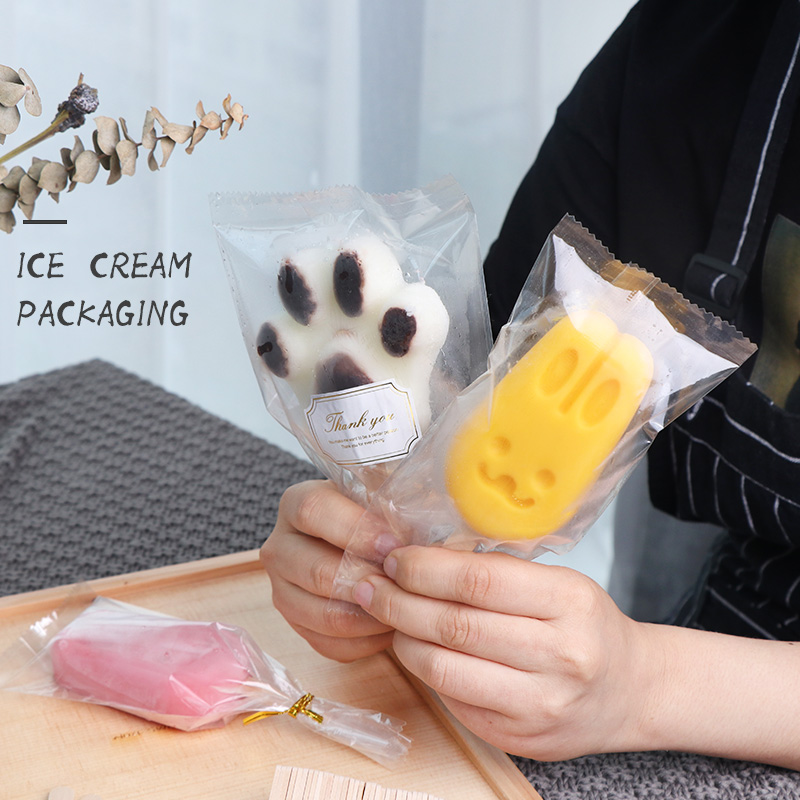 雪糕包装袋冰棒冰棍一次性袋子自制装冰激凌纸冰淇淋冰糕梦龙手工
