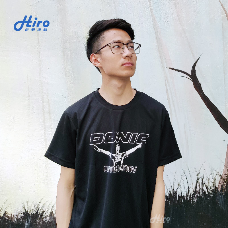 【HIRO 希罗运动】DONIC 多尼克 奥恰纪念版 乒乓球服 短袖T恤