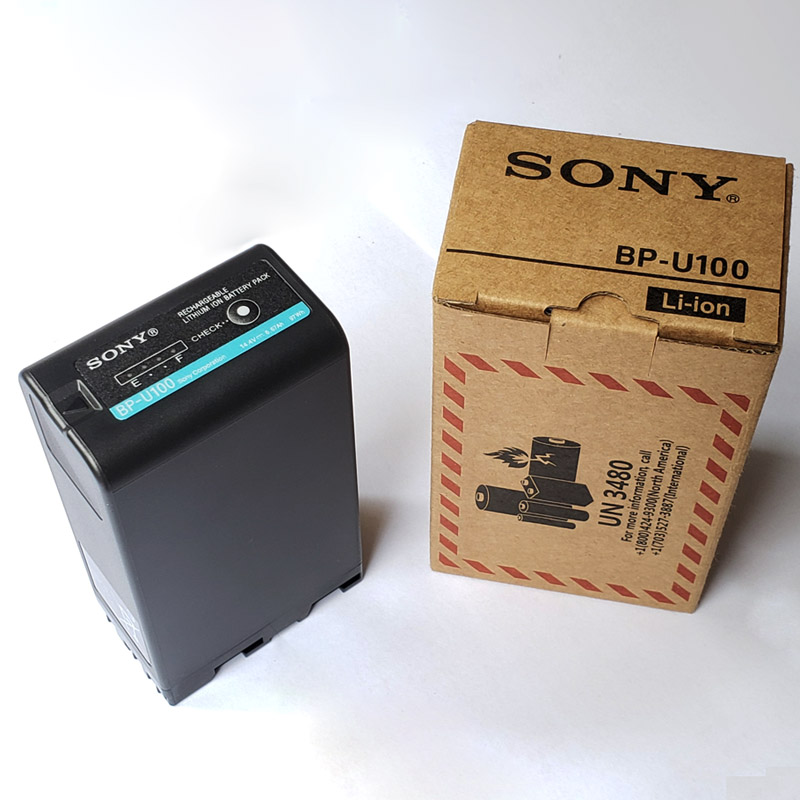 索尼SONY BP-U100电池适用PXW-Z280V/X280/FX6-9/FS5-7等摄像机