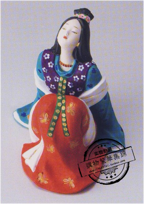 代购日本山的柱石 博多人形人偶娃娃摆件雕像客厅工艺品礼物装饰