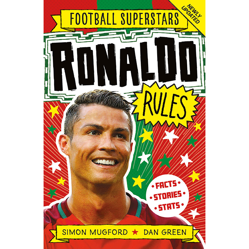 【预售】Ronaldo Rules,足球明星特辑：C罗（克里斯蒂亚诺·罗纳尔多） 英文原版图书籍进口正版 Simon Mugford 漫画