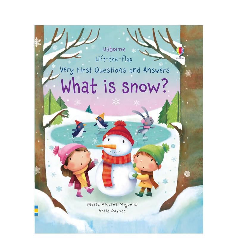 【预售】【问答翻翻书】什么是雪？ What is Snow? 原版英文儿童绘本