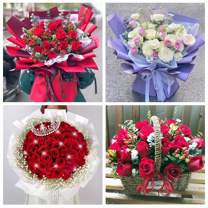 北京市朝阳区来广营常营三间房同城鲜花店送玫瑰表白男女朋友生日