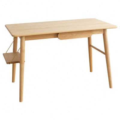 新品肥象日式g全实木书桌简约儿童中小学生学习桌家用白蜡木原木