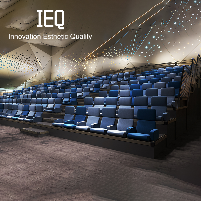 IEQ电动伸缩看台座椅全自动折叠观众席空间二次利用大型剧院排椅