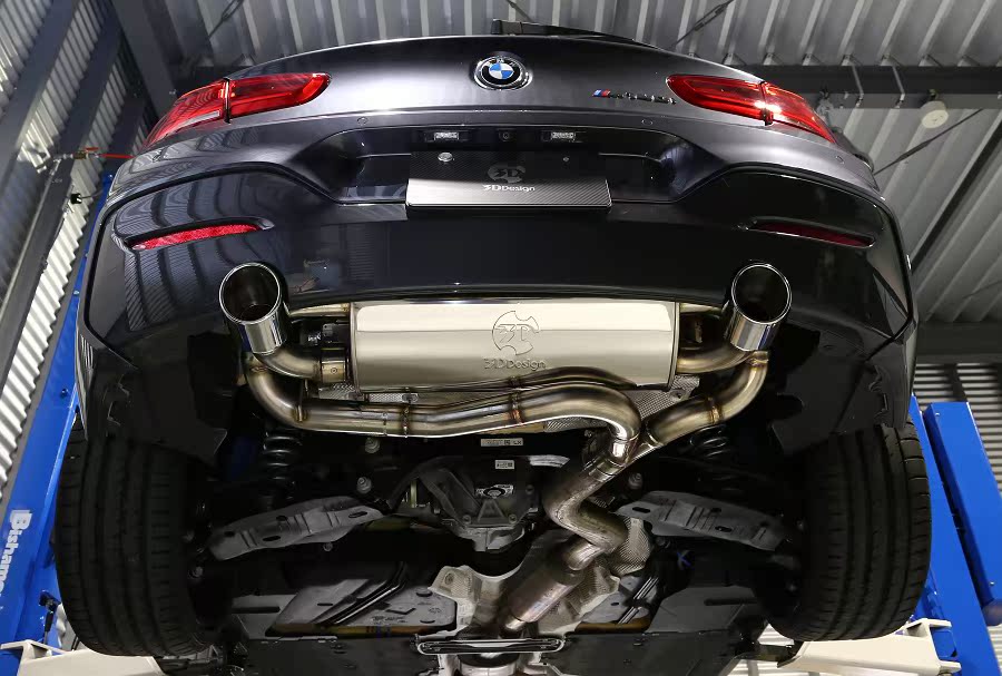 3D Design BMW宝马m140i双出阀门排气尾段 噪音法规对应 行货质保