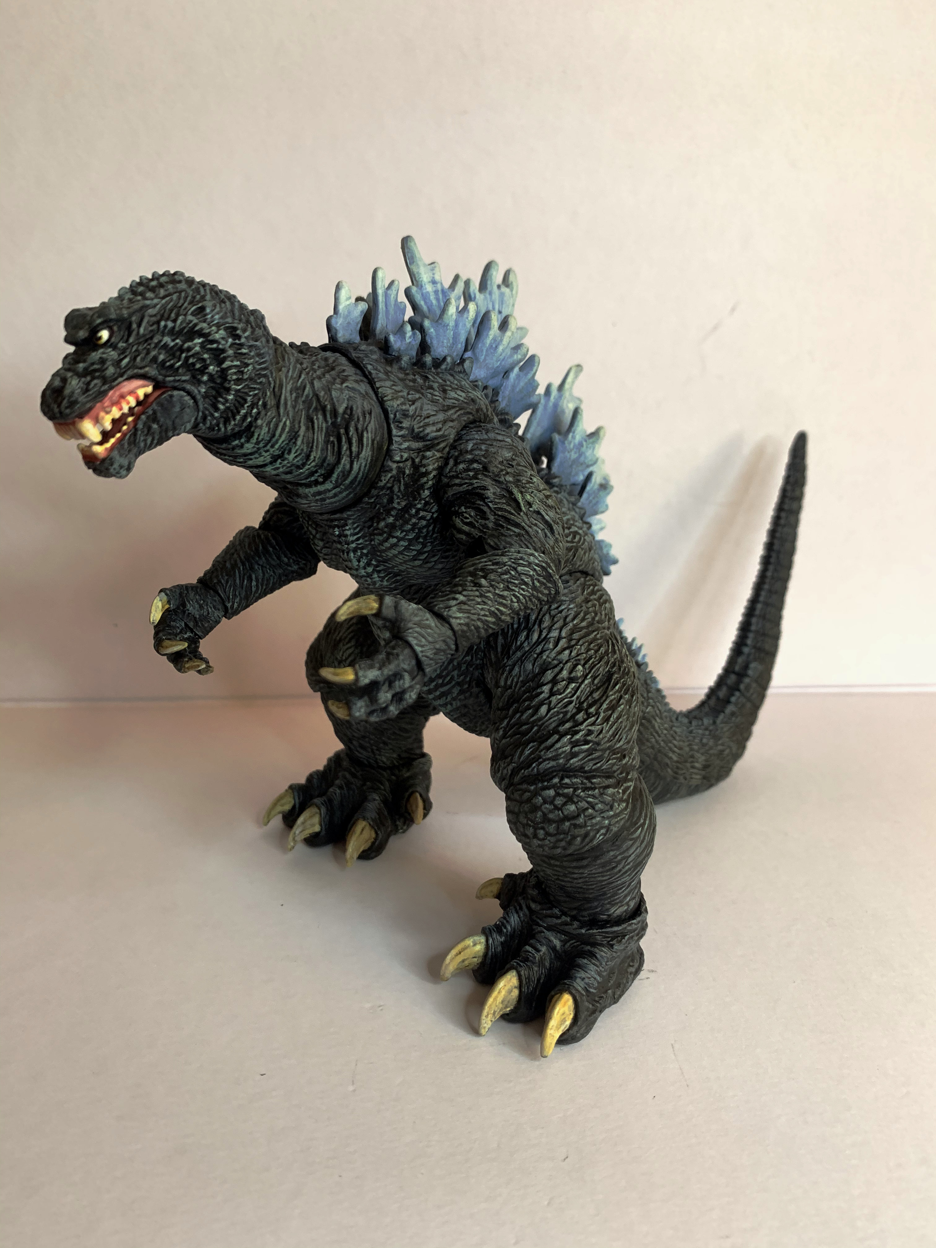 国产NECA哥斯拉Godzilla手办模型手绘重涂版关节可动怪兽玩偶摆件