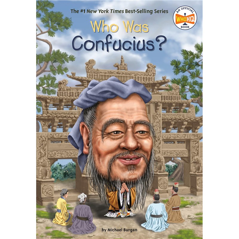 谁是孔子？ 英文原版 Who Was Confucius? 名人传记系列 中小学生读物 Who Was/Is 系列【上海外文书店】